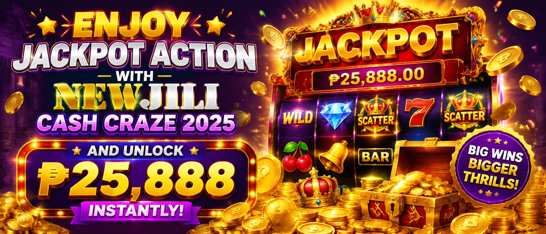 Stylized slot game artwork with fantasy theme