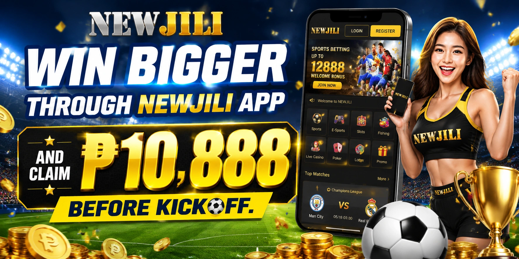 Sports betting hero visual for Philippines players